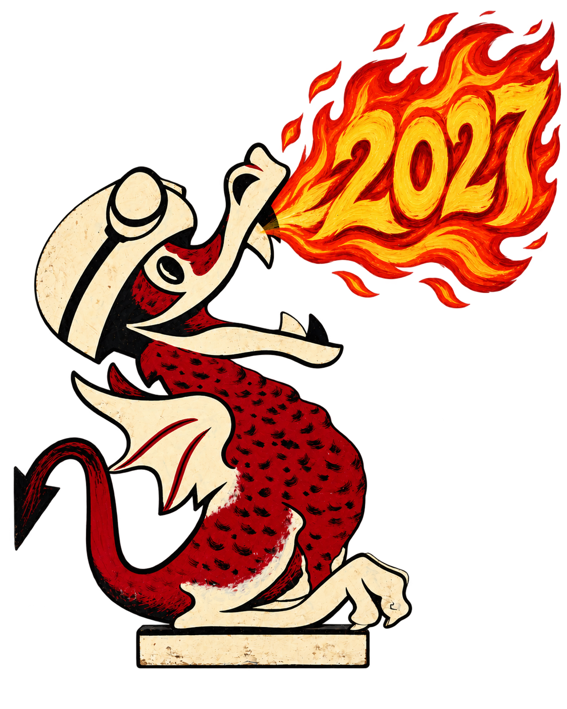 Dragon Rally mascot